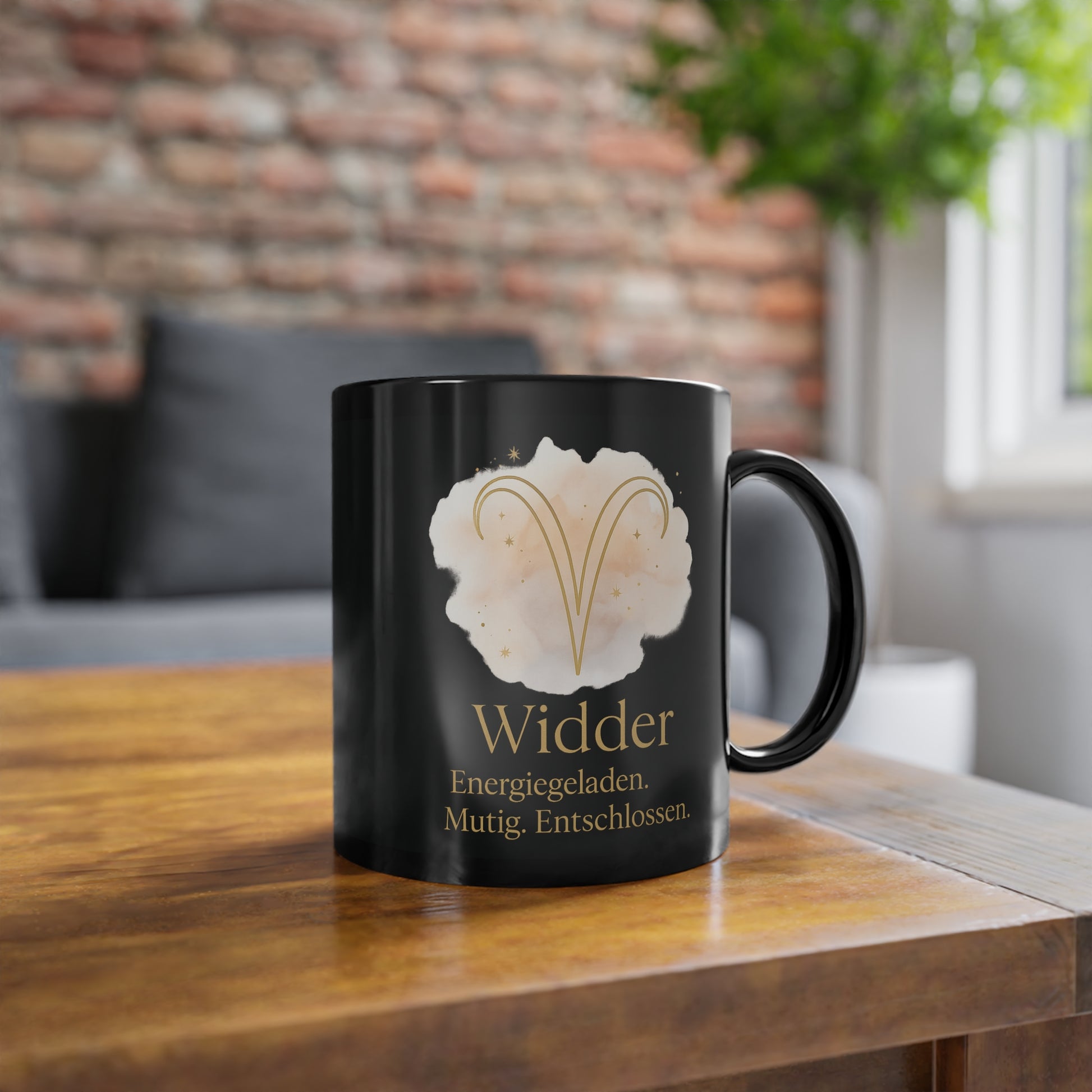 Kaffeetasse Sternzeichen Widder Geschenkidee - MorgenMood 