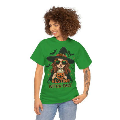 Halloween T-Shirt Unisex mit Hexe - MorgenMood 