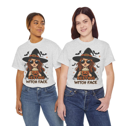 Halloween T-Shirt Unisex mit Hexe - MorgenMood 
