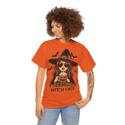Halloween T-Shirt Unisex mit Hexe - MorgenMood 