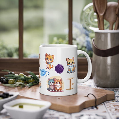 Tasse mit süßem Katzen-Motiv - MorgenMood 