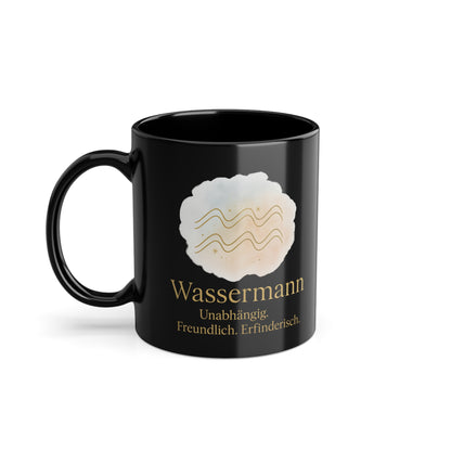 Kaffeetasse Sternzeichen Wassermann Boho Design - MorgenMood 