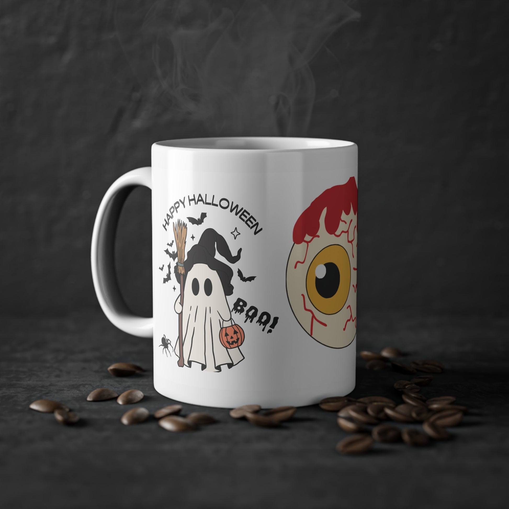 Tasse Halloween-Motiv mit Geist - MorgenMood 