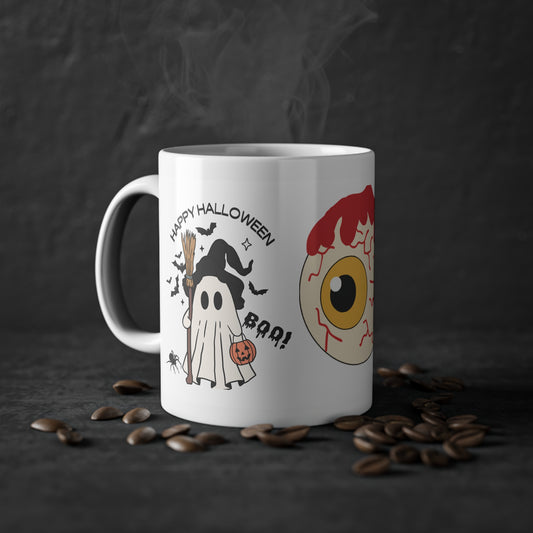 Tasse Halloween-Motiv mit Geist - MorgenMood 