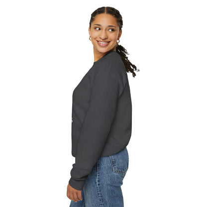 Halloween Sweatshirt mit lustigem Geist mit Hut und Kürbisse