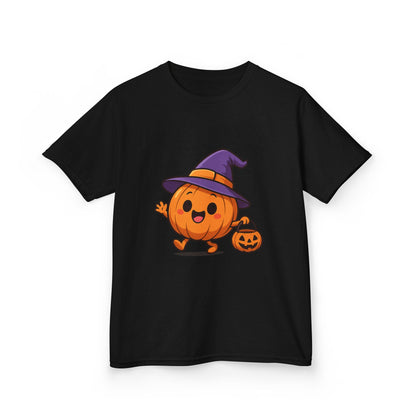 Süßes Kürbis Halloween Kinder T-Shirt, Kinder Halloween Kleidung, Kleinkind Kürbis Shirt, Halloween Kostüm T-Shirt, Trick or Treat T-Shirt - MorgenMood 
