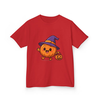 Süßes Kürbis Halloween Kinder T-Shirt, Kinder Halloween Kleidung, Kleinkind Kürbis Shirt, Halloween Kostüm T-Shirt, Trick or Treat T-Shirt - MorgenMood 