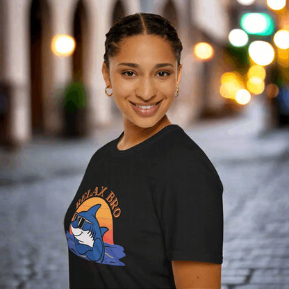 Grafisches Unisex Softstyle T-Shirt - MorgenMood 