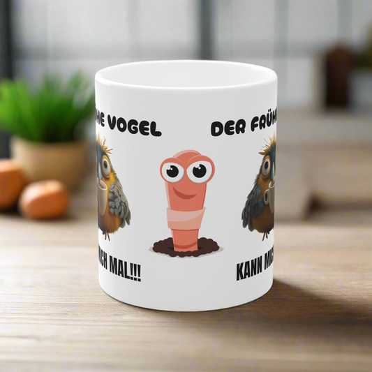 Kaffeebecher mit lustigem Motiv - MorgenMood 