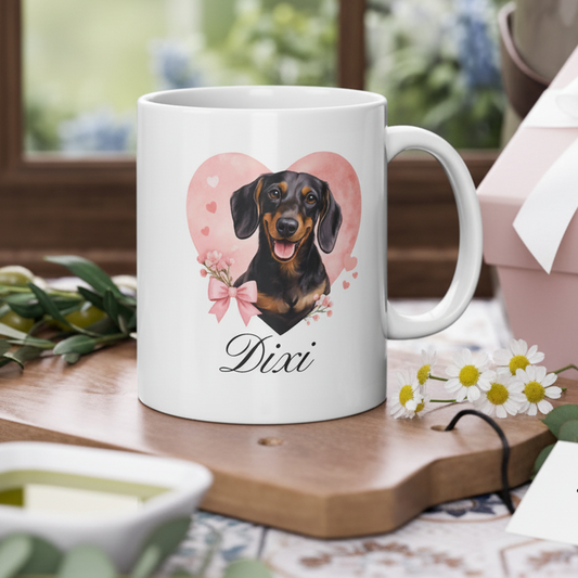 Geschenk-Shot Dackel Tasse